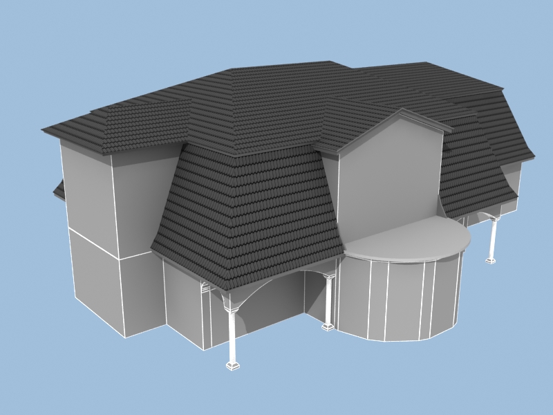 3D Haus Form