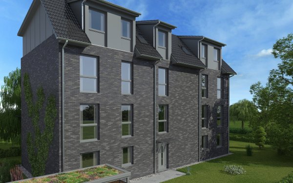 Kosten 3D Visualisierung Mehrfamilienhaus Fassade