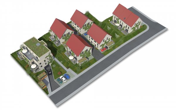 Preis 3D Lageplan Mehrfamilienobjekte