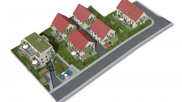 Preis 3D Lageplan Mehrfamilienobjekte